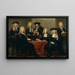 Les régents du Burgerweeshuis - Arnold Boonen — framed artwork on a wall