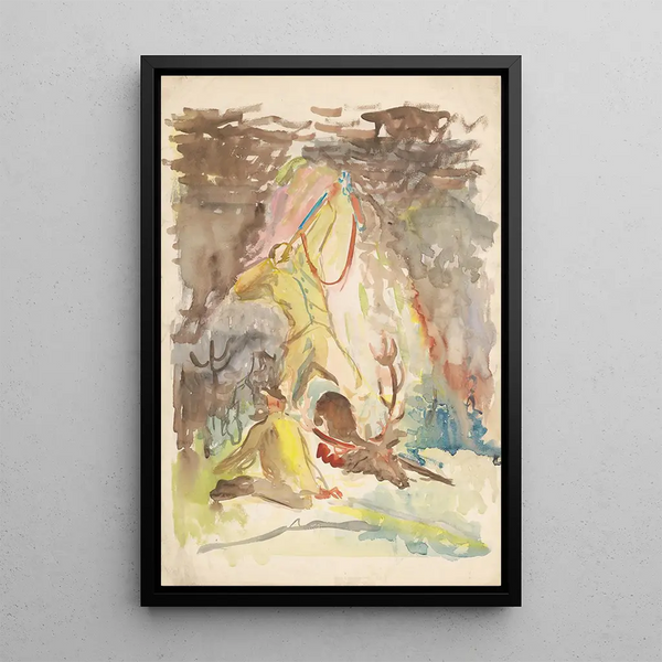 Arnold Peter WeiszKubnan - Hunting Motif.webp