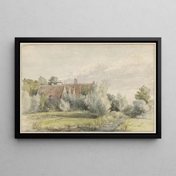 Arnoldus Johannes Eymer - Huis tussen bomen.webp
