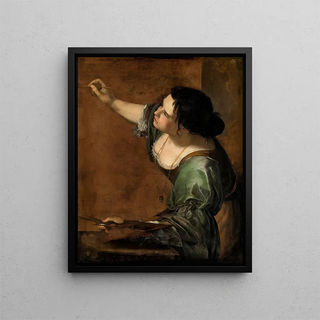 Artemisia Gentileschi - SelfPortrait as the Allegory of Painting.webp