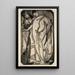 Reproduction of the painting Woman bathing and servant - Arthur Bowen Davies