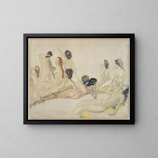 Arthur Bowen Davies - Eleven Nudes.webp