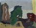 Aan de oever van het meer - Arthur Dove — weergave van het kunstwerk