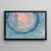 Zonsondergang Schilderij I - Arthur Dove — ingelijst kunstwerk aan de muur