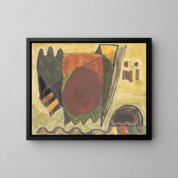 Centrumhaven zonder titel - Arthur Dove — ingelijst kunstwerk aan de muur