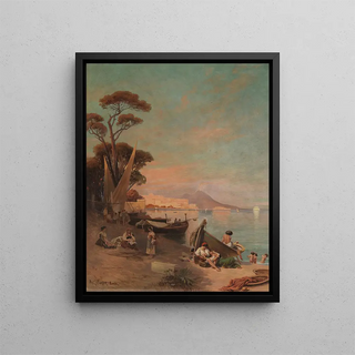 Arthur Fischer - Sommertag am Golf von Neapel.webp