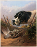 Hoofd van een hond - Arthur Fitzwilliam Tait — weergave van het kunstwerk