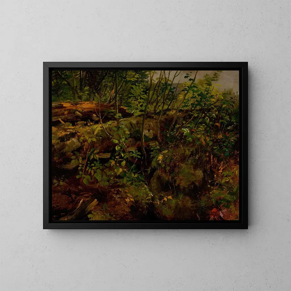 Studie naar de natuur - Arthur Fitzwilliam Tait — ingelijst kunstwerk aan de muur