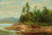 Uitzicht op Long Lake - Arthur Fitzwilliam Tait — weergave van het kunstwerk