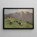 Berggeiten - Arthur Heyer — ingelijst kunstwerk aan de muur