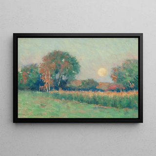 Arthur Hoeber - Summer Landscape at Sunset.webp