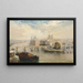 Vue du Pont Neuf à Paris avec Notre-Dame au Loin - Arthur Joseph Meadows — ingelijst kunstwerk aan de muur