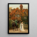 The Messenger - Arthur Longley Vernon — framed artwork on a wall