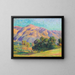 Californisch landschap - Arthur Merton Hazard — ingelijst kunstwerk aan de muur