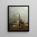 Côte de Hollande - Arthur Quartley — framed artwork on a wall