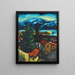 Ascona - Arthur Segal — ingelijst kunstwerk aan de muur