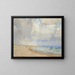 na de storm in Amagansett - Arthur Turnbull Hill — ingelijst kunstwerk aan de muur