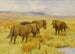 Shetland Pony's - Arthur Wardle — weergave van het kunstwerk