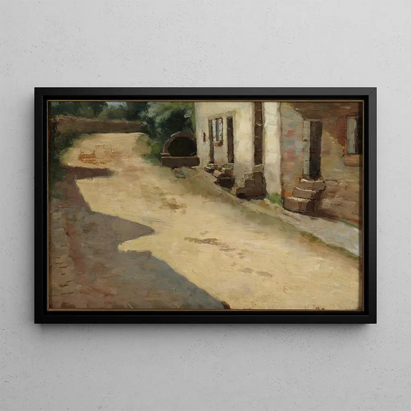 Arthur Wesley Dow - Rue Abbes Tanguy Pont Aven.webp