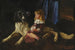 Twee vrienden - Artur José de Sousa Loureiro — weergave van het kunstwerk