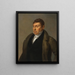 Marquis de Lafayette - Ary Scheffer — ingelijst kunstwerk aan de muur