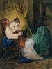 Moeder en kind - Ary Scheffer — weergave van het kunstwerk