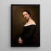 Reproductie van het schilderij Portret van Pauline Viardot - Ary Scheffer
