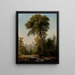 Een natuurlijke monarch - Asher Brown Durand — ingelijst kunstwerk aan de muur