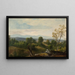Uitzicht op de vallei - Asher Brown Durand — ingelijst kunstwerk aan de muur