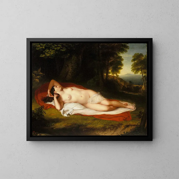 Ariane - Asher Brown Durand — ingelijst kunstwerk aan de muur