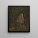 Study of the Rocks of Pearson Ravine - Asher Brown Durand — framed artwork on a wall