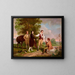 La capture du major André - Asher Brown Durand — ingelijst kunstwerk aan de muur