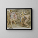 van Philoctetes die zich richt op de boog van Hercules op Odysseus - Asmus Jacob Carstens — ingelijst kunstwerk aan de muur