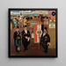Association of Warriors - Georg Scholz — framed artwork on a wall