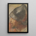 Head of a Macedonian soldier - Assistant at Charles Le Brun's Workshop — framed artwork on a wall