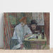 Reproduction of the painting of the Café La Mie - Henri de Toulouse-Lautrec