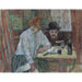 Reproduction of the painting of the Café La Mie - Henri de Toulouse-Lautrec