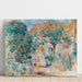 Reproductie van het schilderij In de tuin in Bretagne - Pierre-Auguste Renoir