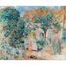 Reproductie van het schilderij In de tuin in Bretagne - Pierre-Auguste Renoir
