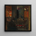 In het café - Édouard Vuillard — ingelijst kunstwerk aan de muur