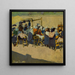 At the market - Konstantin Bauer — framed artwork on a wall