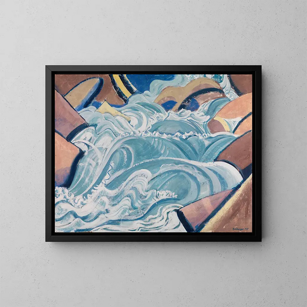 Bergbeekje - August Babberger — ingelijst kunstwerk aan de muur