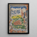Landscape - August Babberger — framed artwork on a wall
