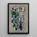 Couple - August Babberger — framed artwork on a wall