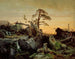 Landschap - August Cappelen — weergave van het kunstwerk