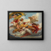 Apotheosis of Austria. Sketch for a ceiling at the New Rathaus - August Eisenmenger — framed artwork on a wall