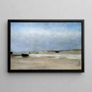 August Hagborg - Shore with Boats.webp