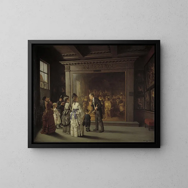 Trap - August Jernberg — ingelijst kunstwerk aan de muur
