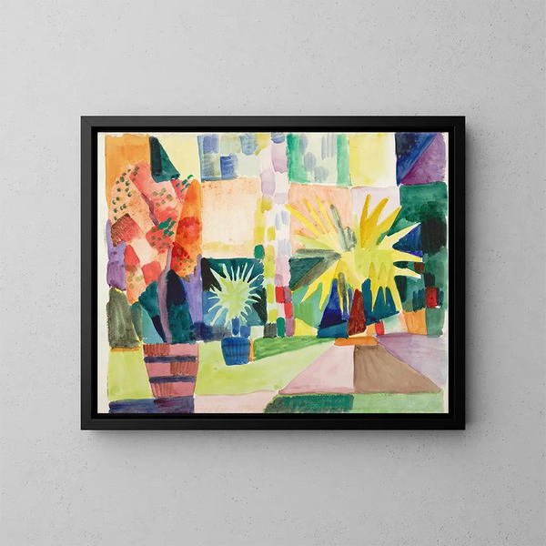 Arden aan het Thunermeer - August Macke — ingelijst kunstwerk aan de muur