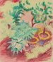 Bloempot - August Macke — weergave van het kunstwerk